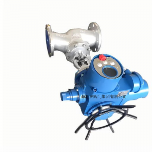 電動(dòng)截止閥J941H-64  DN150（耐磨、耐高溫、