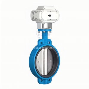 電動蝶閥d971x-10Q DN80軟密封鑄鐵中線